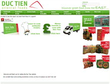 Tablet Screenshot of ductien.co.uk
